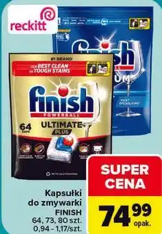 Carrefour Kapsułki do zmywarki Finish oferta