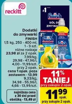 Carrefour Dodatki do zmywarki Finish oferta