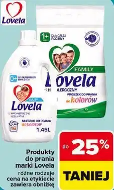 Carrefour Produkty do prania marki Lovela oferta