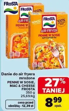 Carrefour Danie do air fryera mrożone Frosta oferta