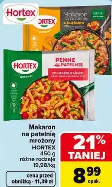 Carrefour Makaron na patelnię mrożony Hortex oferta