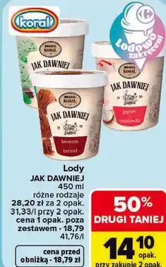 Carrefour Lody Jak Dawniej Koral oferta