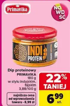 Carrefour Dip proteinowy PRIMAVIKA w stylu indyjskim, tajskim oferta