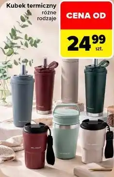 Carrefour Kubek termiczny różne rodzaje oferta