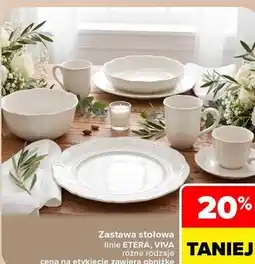 Carrefour Zastawa stołowa Etera, Viva oferta
