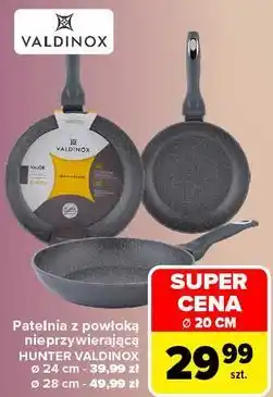 Carrefour Patelnia z powłoką nieprzywierającą Hunter Valdinox oferta