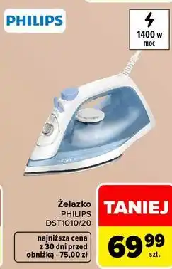 Carrefour Żelazko Philips DST1010/20 oferta