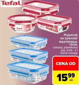 Carrefour Pojemnik na żywność MASTERSEAL TEFAL oferta
