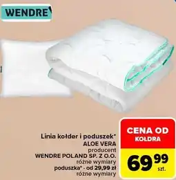 Carrefour Kołdra ALOE VERA Wendre oferta