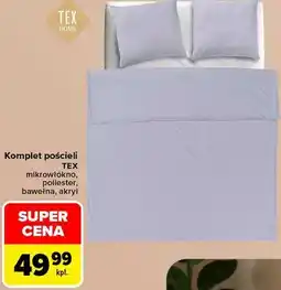 Carrefour Komplet pościeli TEX oferta