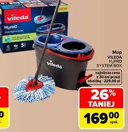 Carrefour Mop Vileda H₂Pro System Box oferta