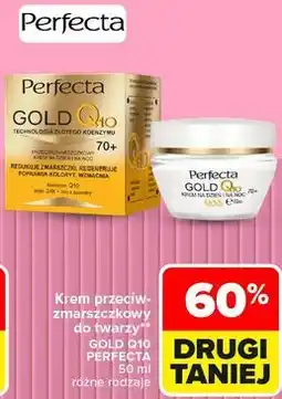 Carrefour Krem przeciwzmarszczkowy do twarzy Perfecta Gold Q10 oferta