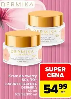 Carrefour Krem do twarzy Dermika Luxury Placenta oferta