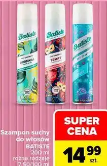 Carrefour Szampon suchy do włosów BATISTE oferta