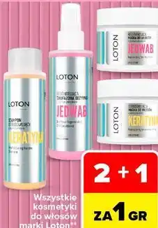 Carrefour Wszystkie kosmetyki do włosów marki Loton oferta