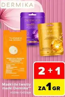 Carrefour Maski do twarzy Dermika oferta