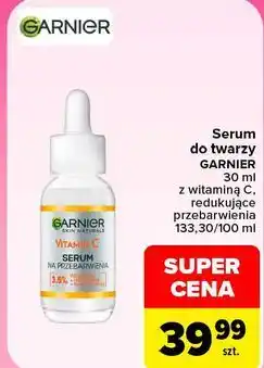 Carrefour Serum do twarzy Garnier Vitamin C oferta