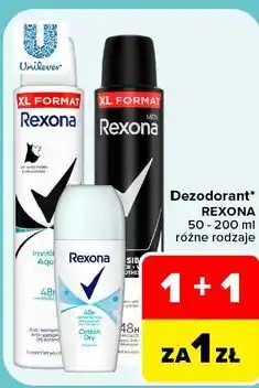 Carrefour Dezodorant Rexona oferta