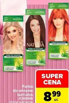 Carrefour Farba do włosów Naturia Joanna oferta