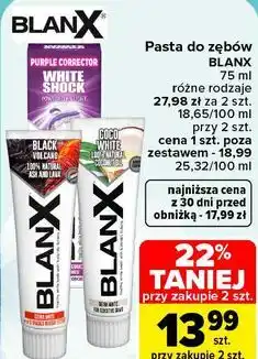 Carrefour Pasta do zębów BLANX oferta