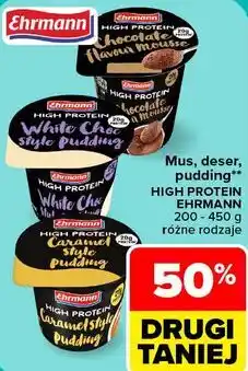Carrefour Mus, deser, pudding High Protein Ehrmann oferta