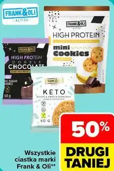 Carrefour Ciastka Frank & Oli oferta