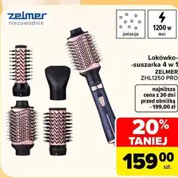 Carrefour Lokówko-suszarka 4 w 1 ZELMER ZHL1250 PRO oferta