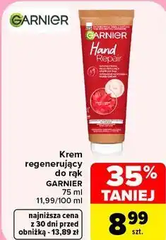 Carrefour Krem regenerujący do rąk GARNIER oferta
