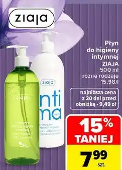 Carrefour Płyn do higieny intymnej Ziaja oferta