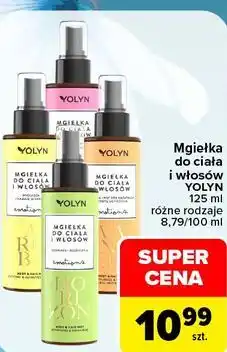Carrefour Mgiełka do ciała i włosów YOLYN oferta