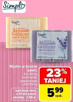 Carrefour Mydło w kostce SIMPL oferta