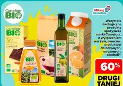 Carrefour Wszystkie ekologiczne produkty spożywcze marki Carrefour oferta