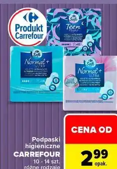 Carrefour Podpaski higieniczne Carrefour oferta