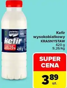 Carrefour Kefir wysokobiałkowy KRASNYSTAW oferta