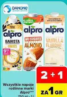 Carrefour Wszystkie napoje roślinne marki Alpro oferta