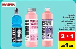 Carrefour Napoje izotoniczne, wody witaminowe DR WITT oferta