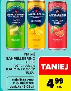 Carrefour Napój SANPELLEGRINO oferta