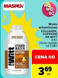 Carrefour Woda witaminowa DR WITT oferta