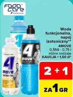Carrefour Woda funkcjonalna, napój izotoniczny 4MOVE oferta