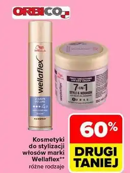 Carrefour Kosmetyki do stylizacji włosów marki Wellaflex oferta