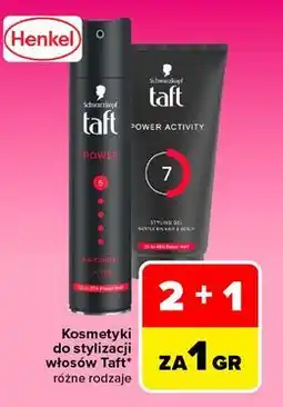Carrefour Kosmetyki do stylizacji włosów Taft oferta