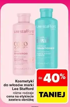 Carrefour Kosmetyki do włosów marki Lee Stafford oferta