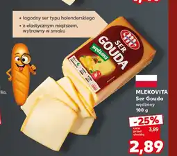 Kaufland Ser wędzony Mlekovita oferta