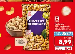 Kaufland Orzechy nerkowca K-Classic oferta