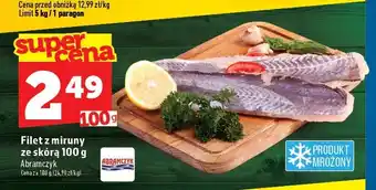 Topaz Filet z miruny ze skórą Abramczyk oferta
