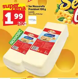 Topaz Ser mozzarella President oferta