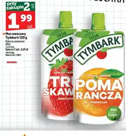 Topaz Mus owocowy jabłko banan pomarańcza marakuja Tymbark oferta