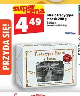 Topaz Masło tradycyjne z Łosic Laktopol oferta