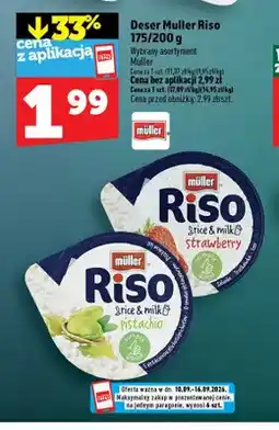 Topaz Deser Muller Riso truskawka oferta