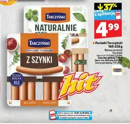 Topaz Parówki Naturalnie z szynki Tarczyński oferta
